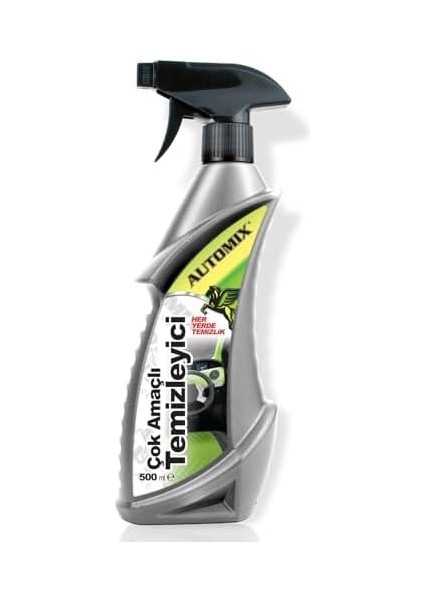 Automix Süper Çok Amaçlı Temizleyici 500 ml | Araç ve Ev Için Etkili Temizlik Spreyi