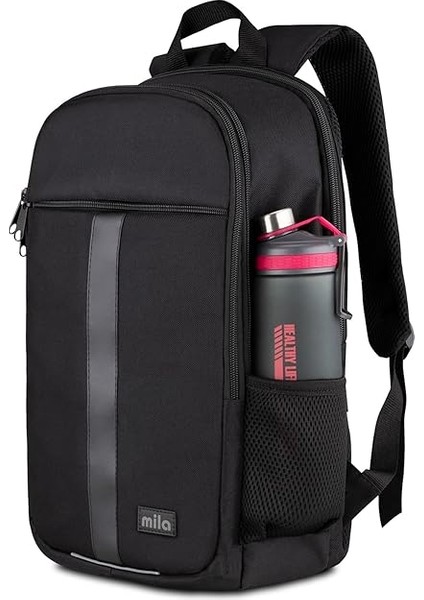15.6 Inch Mila Serisi W600 - Macbook,mac Air Uyumlu Reflektörlü - Laptop Sırt Çantası - Siyah modelleri