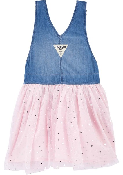 Küçük Kız Çocuk Etekli Salopet fiyatları