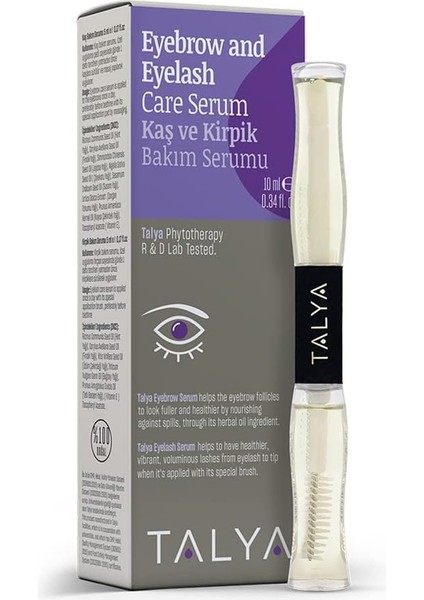 Kaş ve Kirpik Bakım Serumu 10 ml modelleri