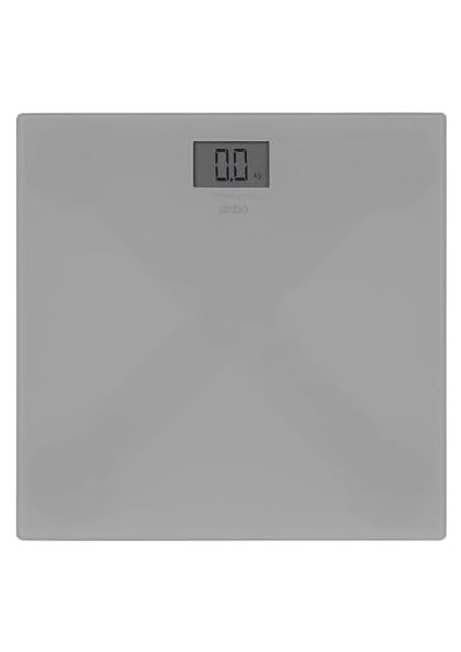 Sinbo SBS-4451 Banyo Baskülü, Sinbo Dijital Baskül, Sinbo Cam Baskül, Gri Renk