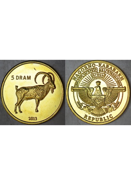 Dağlık Karabağ 5 Dram 2013 Dağ Keçisi Çil.