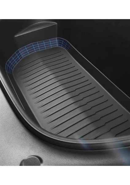 Tesla Model Y Için Uyumlu Ön ve Arka Bagaj Içi Paspas Takımı 2 Parça modelleri