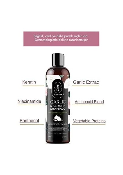 Blugree Sarımsak ve Keratin Dökülme Karşıtı Şampuan 350 ml fiyatları