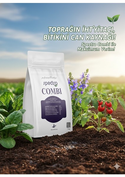 Spectro Combı Mikro Elementli Toz Gübre 1 kg – Fe, Zn, Mn, Cu, B Içerikli Şelatlı Gübre – Yüksek Çözünürlük ve Maksimum Verim fiyatları