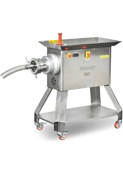 42'lik Paslanmaz Soğutuculu Et Kıyma Makinesi 42 No 105 x 52 x 106 (Cm)