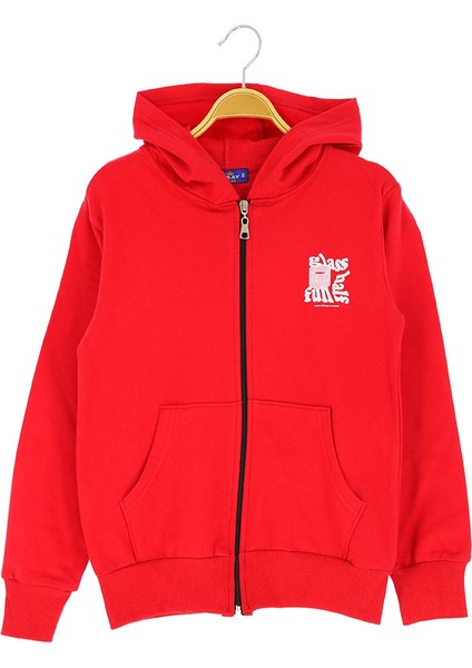 Erkek Çocuk Hırka 2 Iplik Şordonlu Baskılı Kapüşonlu fiyatları