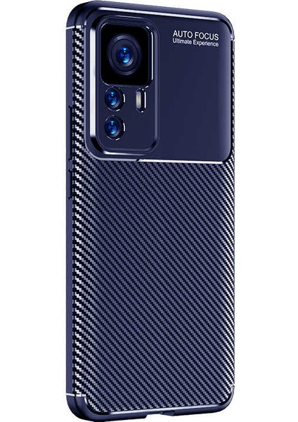 Xiaomi Mi 12T Pro Kılıf Nxxa Negro Silikon Kapak-Lacivert