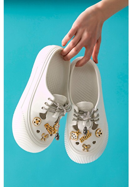 Kadın Eva Taşlı Yüksek Ölçekli Kaymaz Taban Günlük Plaj Deniz Havuz Banyo Ev Terliği