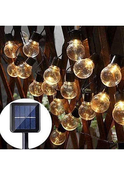 Solar 10LED Ampül 8 Mod 3.5mt Güneş Enerjili Dış Bahçe Aydınlatma Dekorasyon Günışığı fiyatları