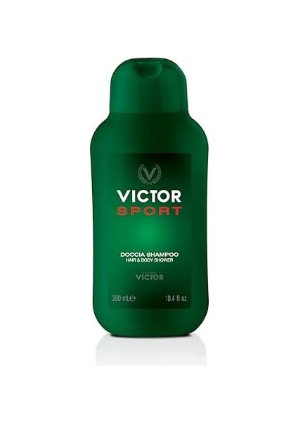 Victor Sport Doccia Shampoo Hair & Body Shower 250 ml Şampuan