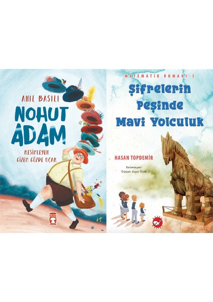 Nohut Adam (Anıl Basılı) ve Matematik Romanı 3 - Şifrelerin Peşinde Mavi Yolculuk