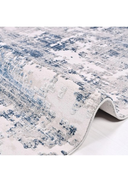 Bunol Modern Gri Viskon ve Akrilik Pamuk Tabanlı Makine Halısı modelleri