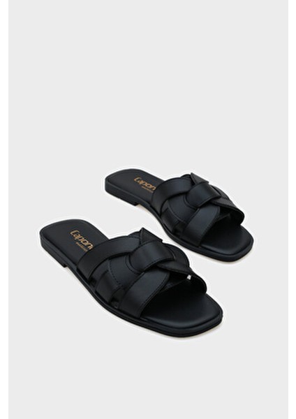 Lauren Kadın Terlik Suni Deri Hafif ve Rahat Ev Kullanımı fırsatları