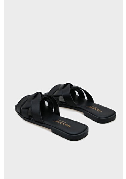 Lauren Kadın Terlik Suni Deri Hafif ve Rahat Ev Kullanımı