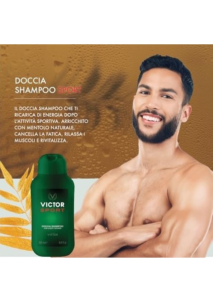 Victor Sport Doccia Shampoo Hair & Body Shower 250 ml Şampuan fiyatları