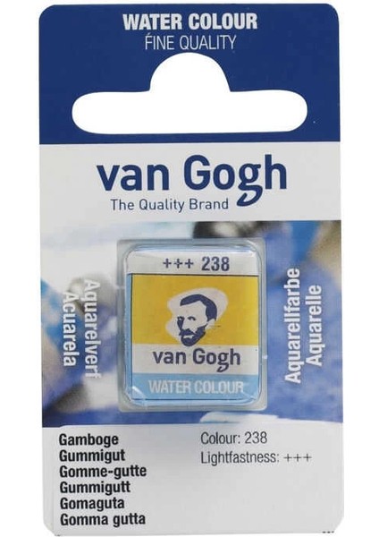 Van Gogh 1/2 Tablet Sulu Boya 238 Gamboge