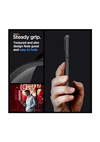 iPhone 15 Pro ile Uyumlu Kılıf Liquid Air Matte Black - ACS06704 fırsatları