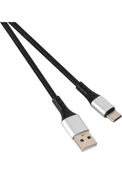 CU287C Type-C 3A Şarj Kablosu Siyah fiyatları