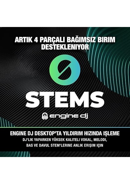 Mixstream Pro + 2 Kanal, Hoparlörlü Streaming Dj Kontrol Ünitesi indirimleri