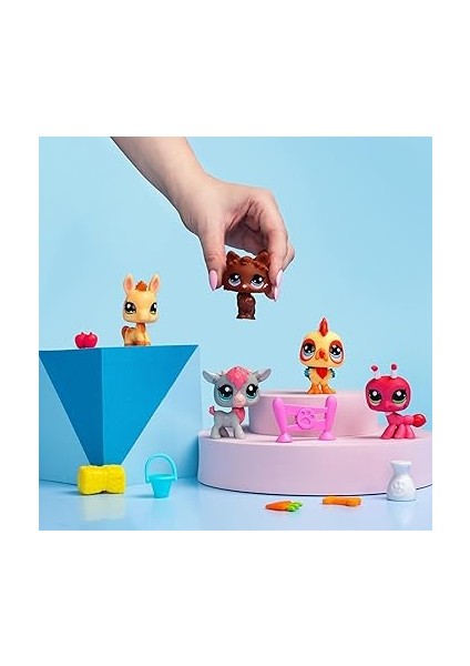 Pet Shop Minişler 5'li Figür Seti S1 - Minişler Çiftlikte fırsatları