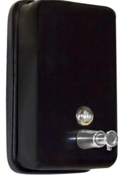 Paslanamaz Sıvı Sabunluk Siyah 500 ml (NV3001S)