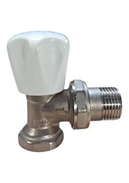 Köşe Radyatör Vanası 1/2 Kolay Montaj Özelliği ile PPRC Tesisatlar için Uygun fiyatları
