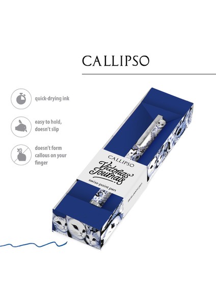 Callipso 0.7 mm Mavi Tükenmez Kalem fiyatları