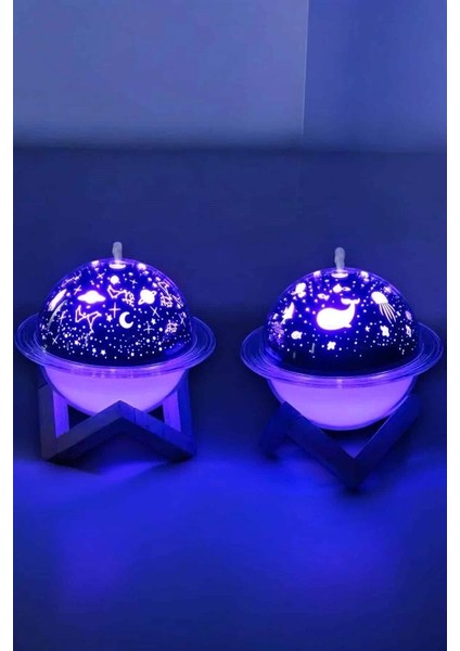 Hava Nemlendirici Projeksiyon Görünümlü USB Bağlantılı Aromaterapi indirimleri