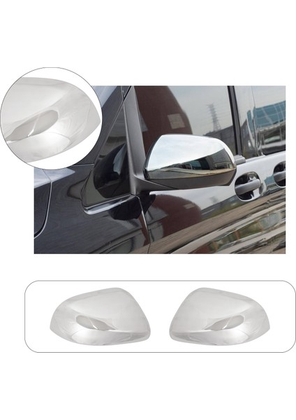 Mercedes Vito W447 Uyumlu 2014 Ve Üzeri Krom Ayna Kapağı 2 Parça Paslanmaz Çelik
