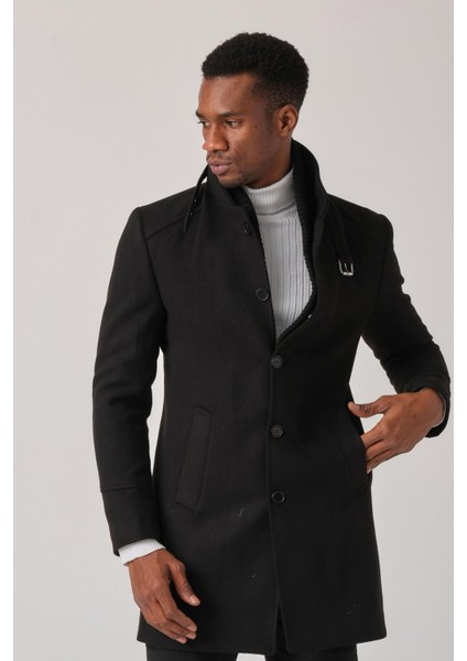 Erkek Kaşe Kaban – Çıkartılabilir Fermuarlı Ribanalı Yaka, Slim Fit Italyan Kesim, Şık ve Fonksiyonel Bej, Taba, Kahverengi, Gri, Siyah fiyatları