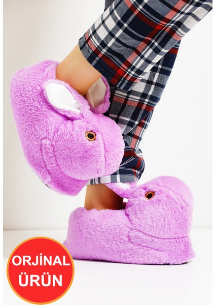 Yüksek Kalite Yumuşak Taban Sevimli Tavşan Panduf