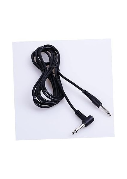 Gitar Enstrüman Kablosu 2 Adet Elektrik Gitar Kablosu 635MM Jak Bas Klavye ve Hoparlör Bağlantıları Için fiyatları