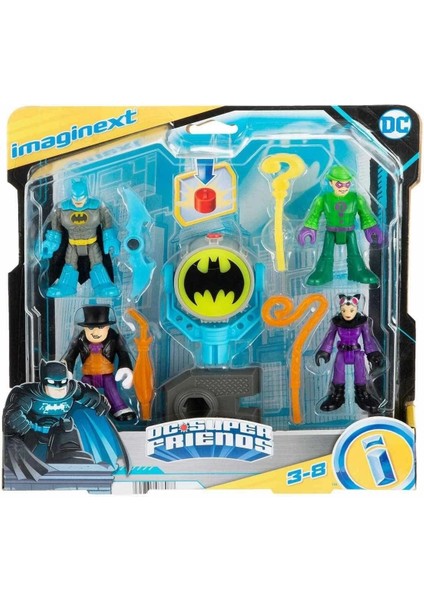 HFD47 Imaginext, Bat-Tech Bat-Signal Figür Seti, Dc Super Friends indirimleri
