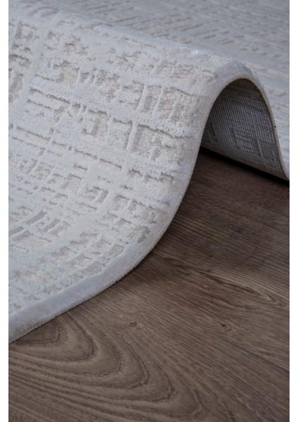 Beyaz Polyester Halı Antibakteriyel Tozumaz Saçaklı Salon Oturma Çocuk Odası Yolluk Makine indirimleri