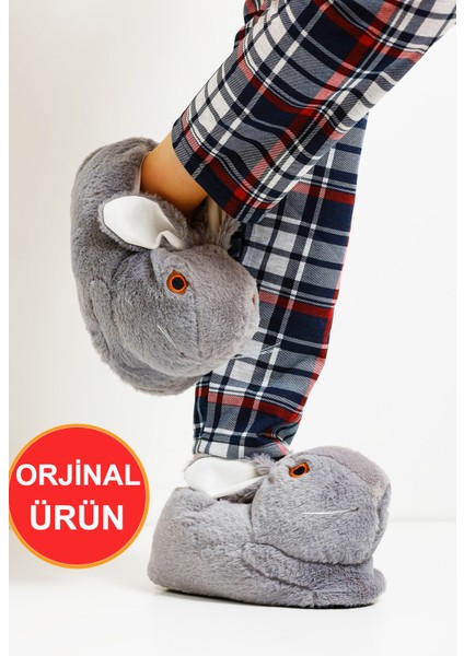 Yüksek Kalite Yumuşak Taban Sevimli Tavşan Panduf