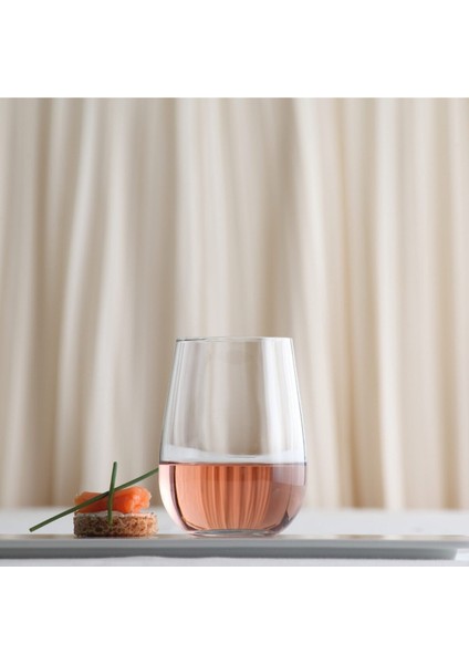 Cam 4'lü Meşrubat Bardağı 350 ml Şeffaf