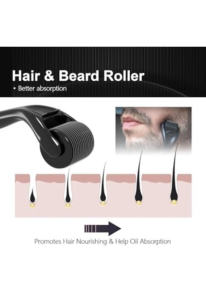 Ochılıma Derma Rulo 0.5 Mm, 540 Titanyum Microneedle Rulo Yüz Yüz Kırışıklıkları Saç Dökülmesi Streç Işaretleri Saç Büyütme Mikro Iğneler Profesyonel Microneedling Derma Iğneleme Kiti Kılıf ile fiyatları