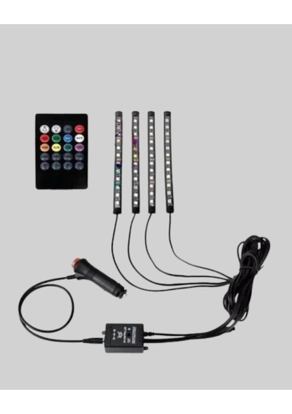 Buğz 12V LED Işık Seti – Kumandalı ve Renk Ayarlı fırsatları