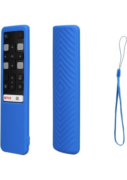 WK-24710 Silikon Kumanda Koruma Kılıfı Tcl Marka Için Uydundur