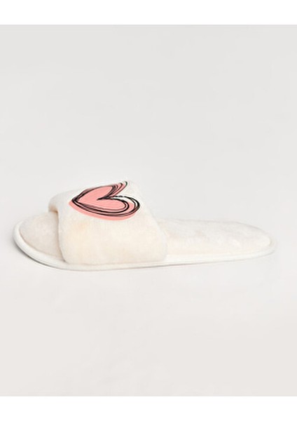 Bride Beyaz Gelin Terliği Kadın Günlük Kullanım İçin Tekstil Malzeme