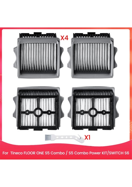 Floor One S5 Kombo / Güç Kiti/swıtch S6 Islak Kuru Elektrikli Süpürge Parçaları Için Yedek Filtre (Yurt Dışından)