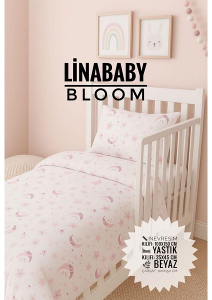 Bebek Nevresim Takımı 100X 150 cm