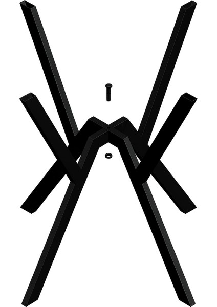 Ahtapot Ayak Masa Ayağı Sehpa Ayağı Masif Ahşap Kütük Orta Sehpa Ayakları Metal Ayak