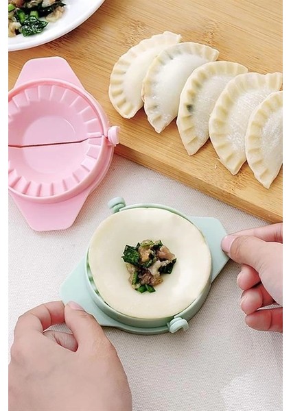 3lü Çiğ Börek Kurabiye Hamur Işi Ravioli Kesme Kalıbı Aparatı