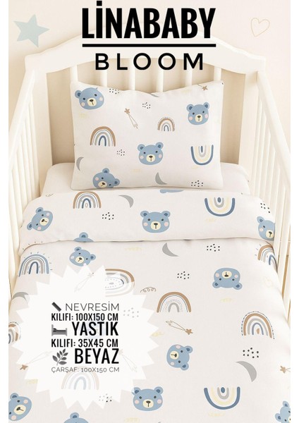 Bebek Nevresim Takımı 100X 150 cm