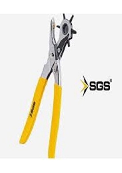 Kemer Delme Zımbası 6 Farklı Delik Boyutu ile Ergonomik Tasarım 225 mm Dayanıklı Metal fırsatları