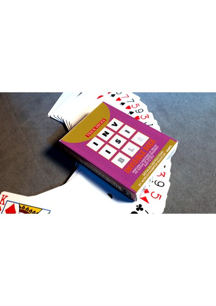 Invisible Deck (Mavi) Oyun Kartı modelleri