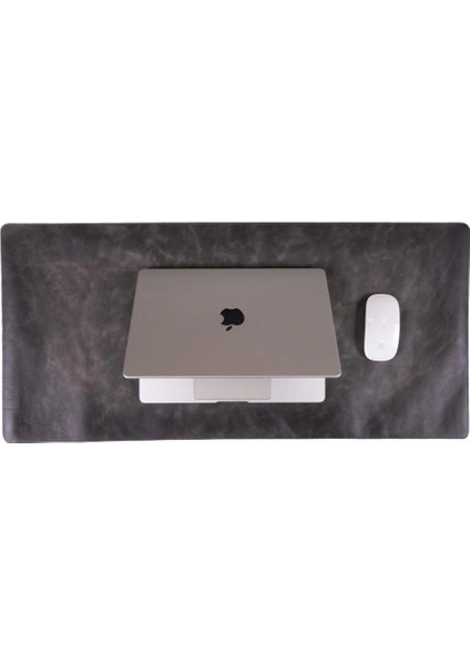 Deri Masa Matı 80*37CM VS4EF Gri fırsatları