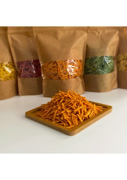 Ev Yapımı %100 Doğal Avantajlı Ikili Paket 500'ER Gramlık Erişte(Ispanaklı&domatesli-Biberli) modelleri